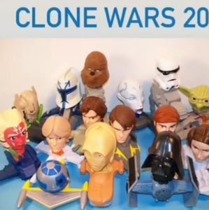 2008 clone wars star wars happy meal toys.